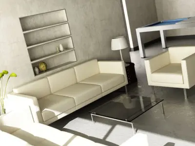 Photorealistic House Interior Collection 3D model purchase