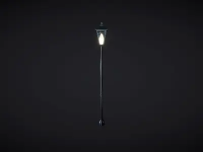 Lamp Post 03 3D model