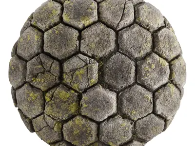 Giants Causeway - PBR Texture Texture