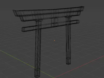 Torii 3D model