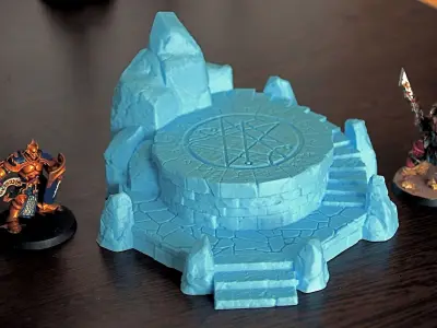 Ritual altar 3D print model
