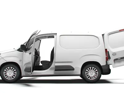 Toyota ProAce City Electric SWB Van HQInterior 2024 3D model