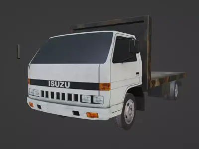Isuzu ELF Low-poly 3D model