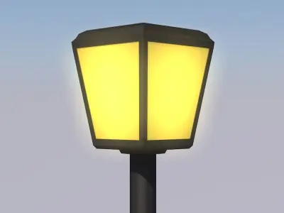 Street Lamp 3D model