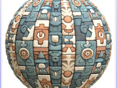 Stylized Wall Seamless Texture Texture 8