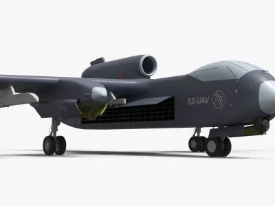  Jiutian Reconnaissance Combat UAV Gray 