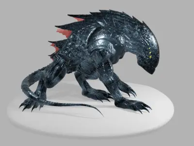 Steel predator  3D print model