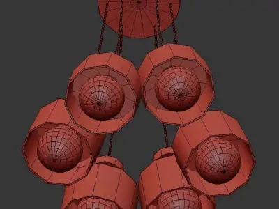 SPUN CLUSTER  3D model