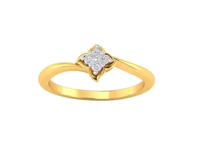 Women Ring Render 3dm STL MTL SLC JCD OBJ FBX Details 3D print model 6