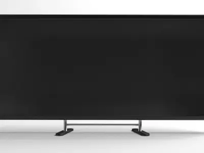 Flat-Panel Monitor 65inch 3D model