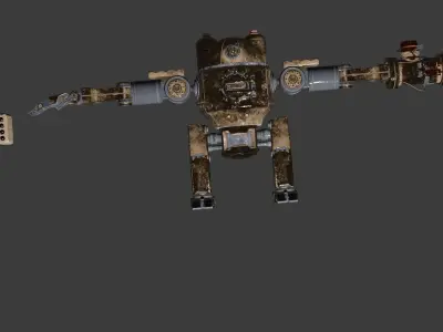 robot 3D model