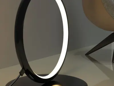 Floor lamp 3D model 10