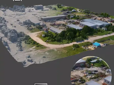 Aerial scan 5 3D model