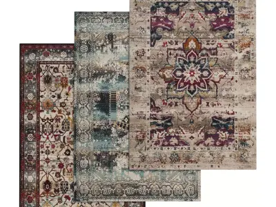 Rug Set 165 3D model