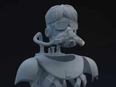Concept Luke One-Twelfth Scale Printable Kit 3D print model