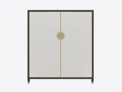 Cabinet Baker Odeon 3D model