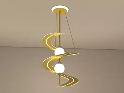 Chandelier 3D model