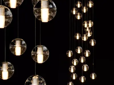 Pendant lamp Bocci lighting 14 26 3D model