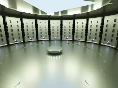 FUTURISTIC ROOM 3D model