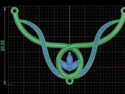 Pendant 0046 3D print model