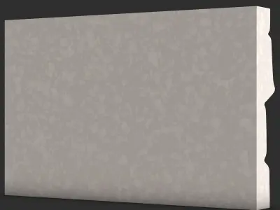 Fortress Stone Wall Module 3D print model