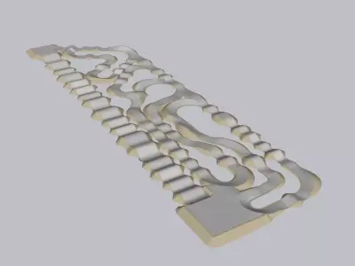 Pumptrack 3D model