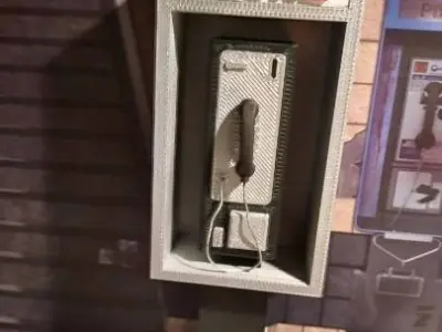 Legends Scale Pay Phone Digital File for 3d Printing STL File 3D print model