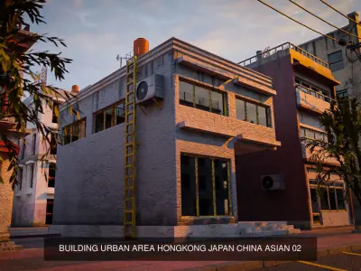 BUILDING URBAN AREA HONGKONG JAPAN CHINA ASIAN PACK
