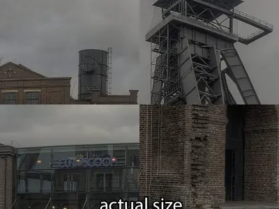 Mine02 HDRi 3D model