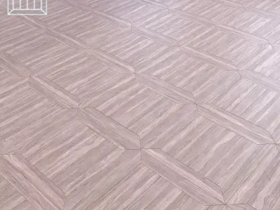 Parquet - Laminate - Wooden floor Low-poly 3D model 18