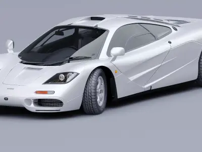 1993 McLaren F1 3D model