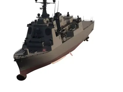 US NAVY USSN DESTROYER 3D model
