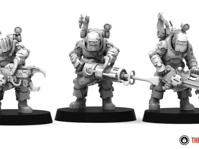 Ironblood - Forgehands 3D print model