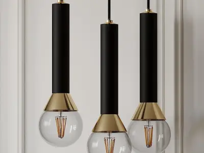 VIA PENDANT By Mitzi 3D model