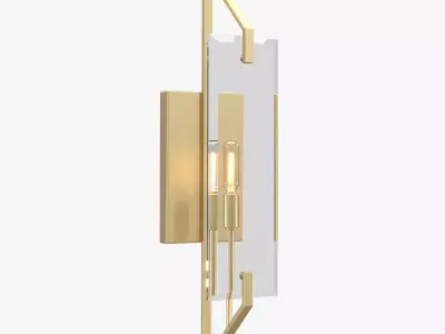 Cahill 1-Light Bath Vanity Wall Light 3D model