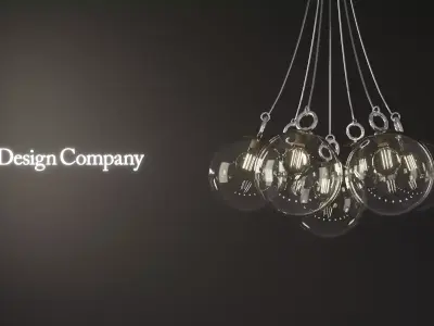 Pendant Lamp - Balloon Light 3D model