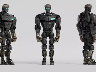 Atom Real Steel 3D model