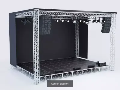 Event and Concert Stage Bundle Pack 