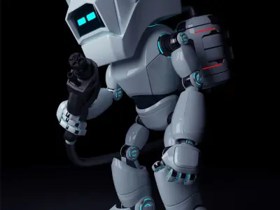 Repair robot 3D model