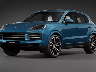 2024 Porsche Cayenne 3D model