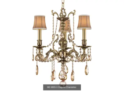 6655 Osgona Collection of Classical Lamps 3D Model Pack