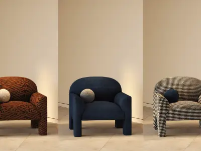 High-Quality Pack  Real Fabric Materials  Dedder Milano Texture