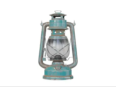 hurricane lantern 3D model