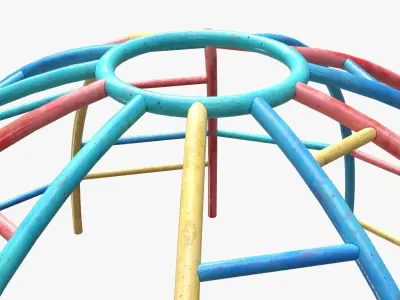 Climbing sphere 01 3D model