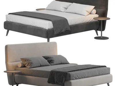 DE-LIGHT Bed By Twils 3D model