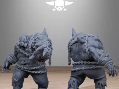 Corrupted Guard Butchers 3D print model