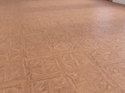 Parquet - Laminate - Wooden floor Low-poly 3D model 15