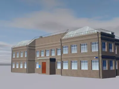 City Hall 3D model buy