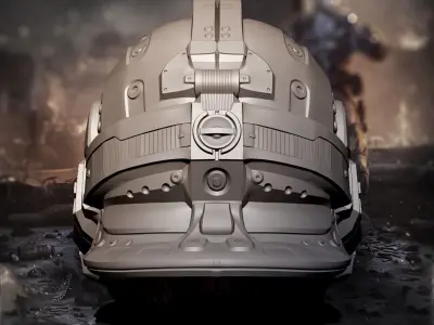 Clayton Carmine Helmet 3D print model