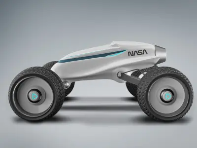 Lunar Sci-fi 3D model